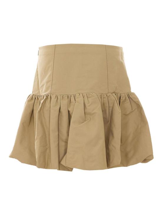26SS 가니 숏 스커트 A1090243ZZR Beige - GANNI