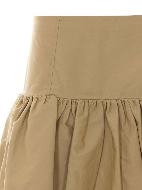 26SS 가니 숏 스커트 A1090243ZZR Beige - GANNI