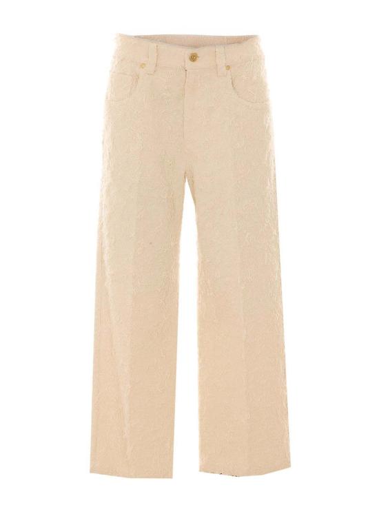 26SS 브루넬로 쿠치넬리 스트레이트 팬츠 ML121P4008C001 White