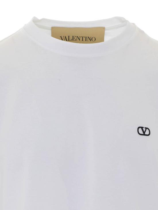 26FW 발렌티노 가라바니 반팔 티셔츠 MG10VBMM0BO White - VALENTINO GARAVANI