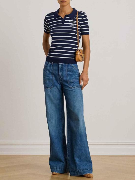 26SS 랄프 로렌 폴로 티셔츠 200P03506002 Blue - RALPH LAUREN