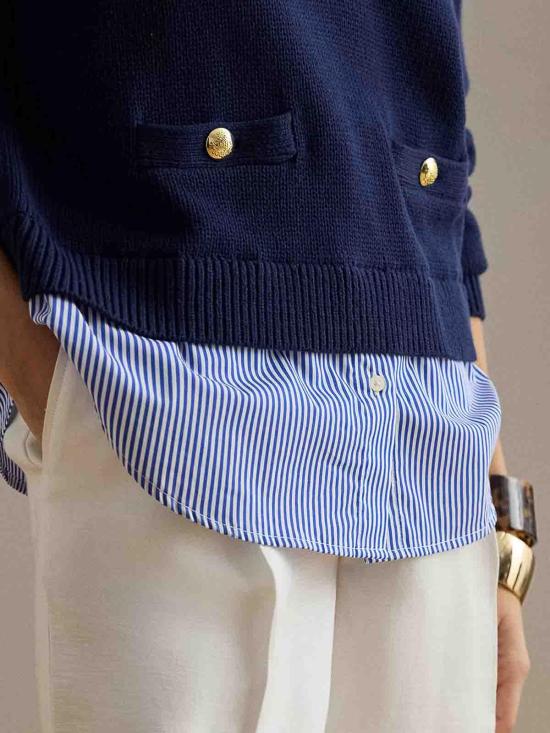 26SS 랄프 로렌 폴로 티셔츠 200P08778001 Blue - RALPH LAUREN