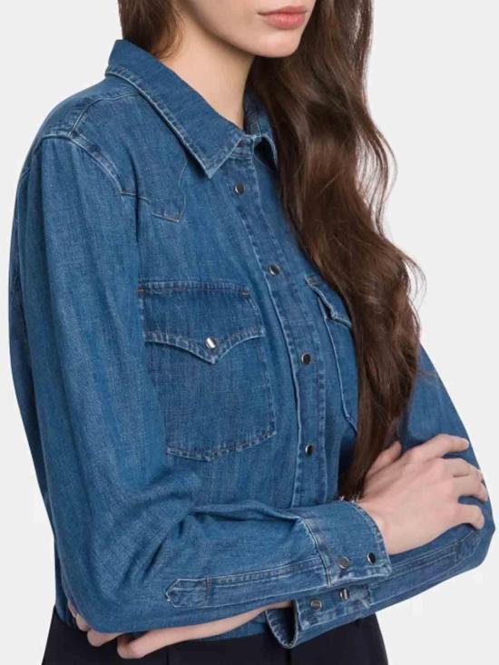 26SS 돈답 셔츠 DC480DF0272DMF6800 Denim - DONDUP
