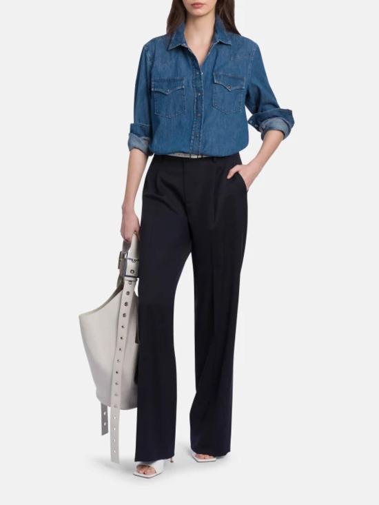 26SS 돈답 셔츠 DC480DF0272DMF6800 Denim - DONDUP