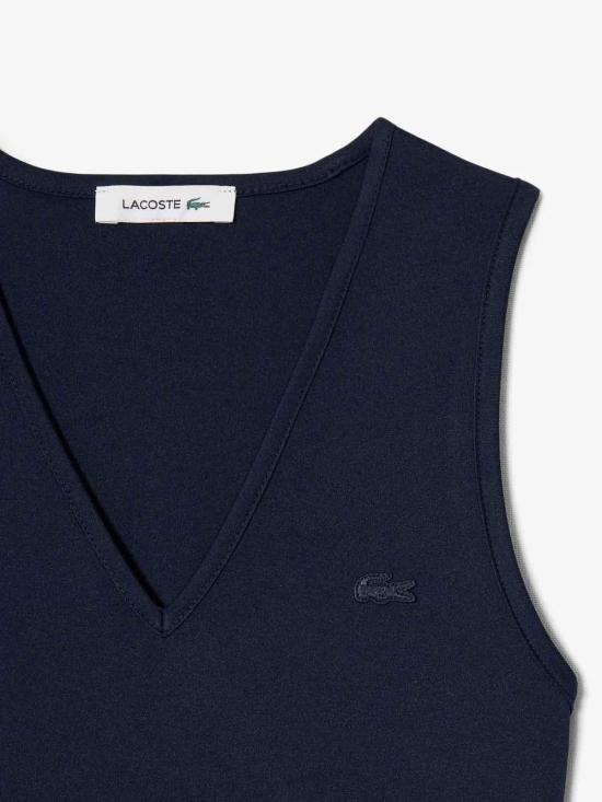 26SS 라코스테 롱 원피스 EF2432166 Blue - LACOSTE