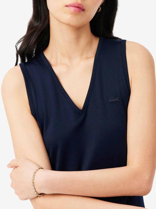 26SS 라코스테 롱 원피스 EF2432166 Blue - LACOSTE