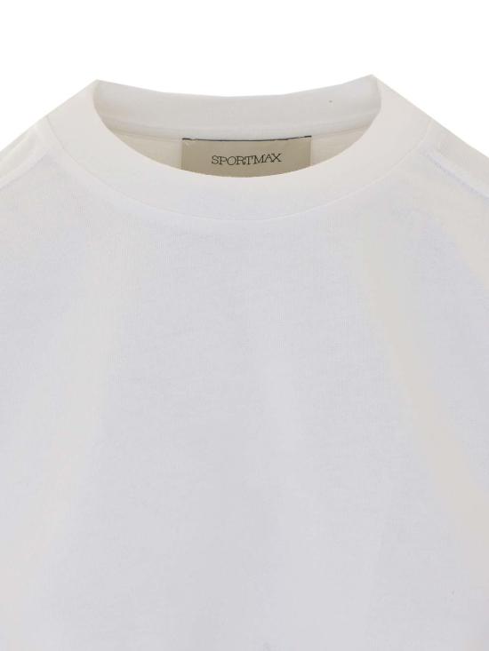 26SS 스포트막스 반팔 티셔츠 2612941032600001 White - SPORTMAX