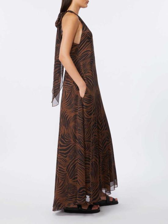 26SS 막스마라 스튜디오 롱 원피스 2616221092600000 Brown - MAX MARA STUDIO
