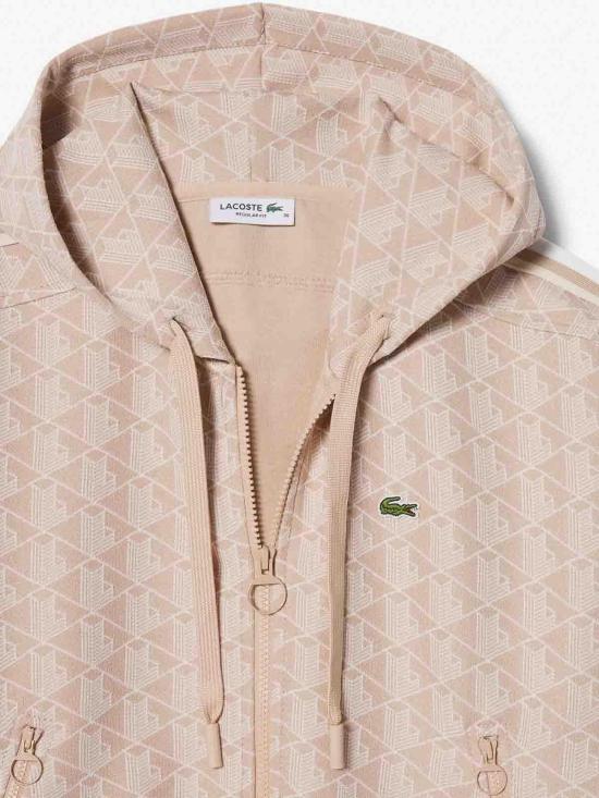26SS 라코스테 후드 티셔츠 SF76068GI Beige - LACOSTE