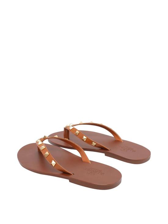 26SS 발렌티노 가라바니 뮬/슬리퍼 S0O16UISQSN Brown - VALENTINO GARAVANI