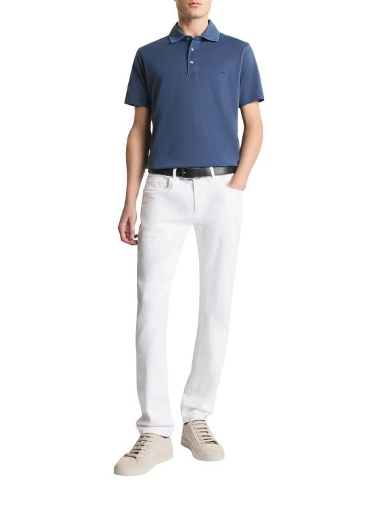 26SS 페이 폴로 티셔츠 NPMB252143TUY1U811 Blue - FAY