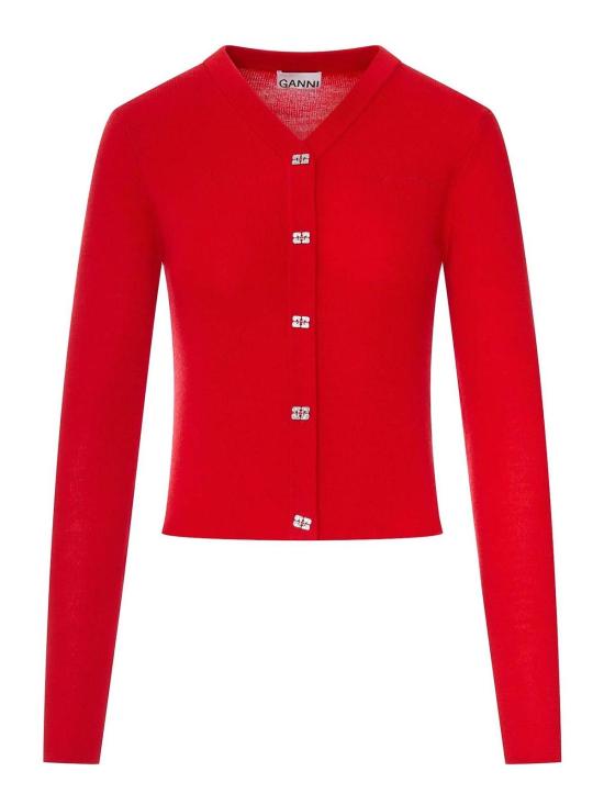 26FW 가니 가디건 A116001206P Red