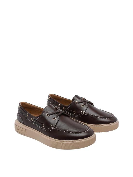 26SS 발리 스니커즈 MSK0GEVT013U8I7 Brown - BALLY