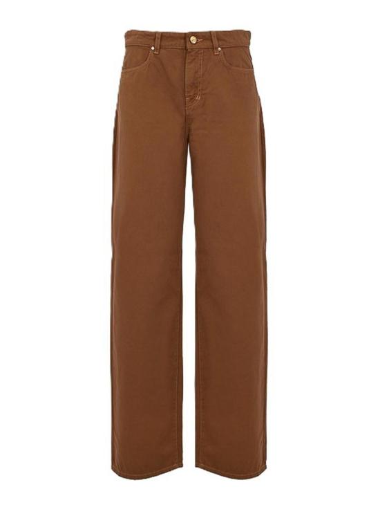 26SS 막스마라 스튜디오 스트레이트 팬츠 2616131111600000 Dark Brown
