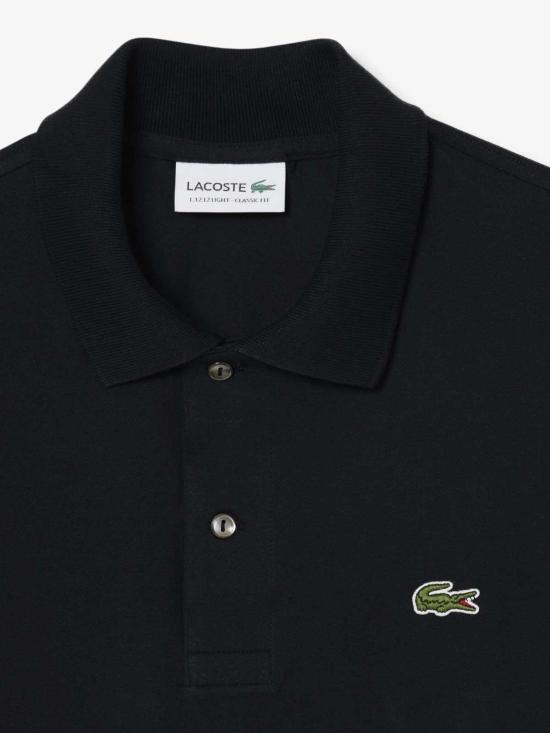 26SS 라코스테 클래식핏 라이트 폴로 셔츠 PH9851350 Black - LACOSTE