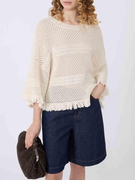 26SS 위켄드막스마라 반팔 티셔츠 2615361092600000 Light Beige - WEEKEND MAX MARA