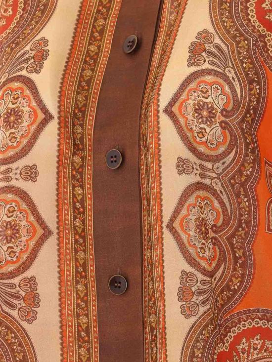 26SS 짐머만 셔츠 1499TSS263TAPA Orange - ZIMMERMANN