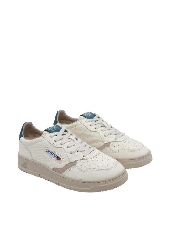 26FW 오트리 메달리스트 로우 스니커즈 AULMNE18 White - AUTRY