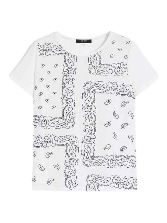 26SS 위켄드막스마라 반팔 티셔츠 2615941072600000 White
