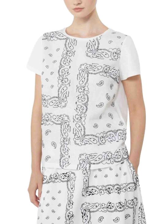 26SS 위켄드막스마라 반팔 티셔츠 2615941072600000 White - WEEKEND MAX MARA
