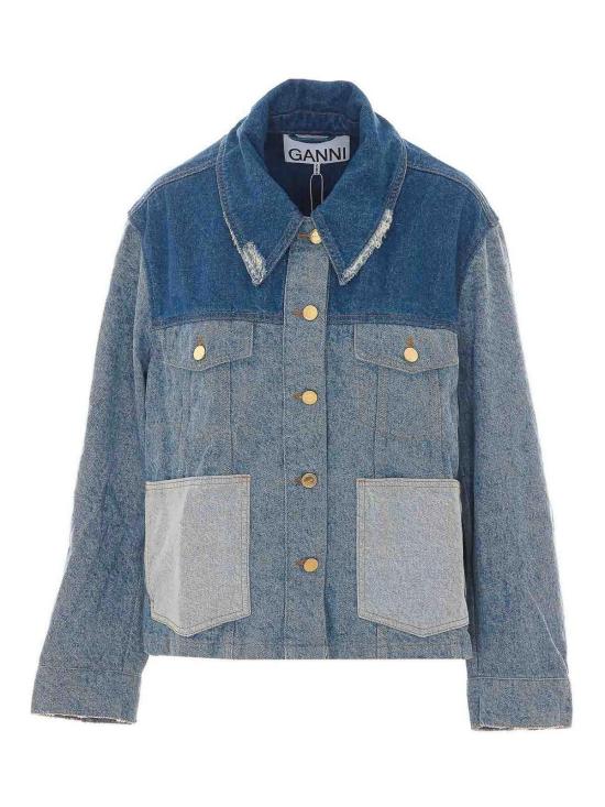 26SS 가니 데님 자켓 A1010180567 Blue