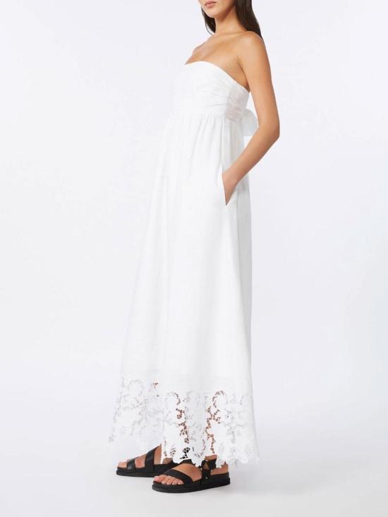 26SS 막스마라 스튜디오 롱 원피스 2616221012600000 White - MAX MARA STUDIO