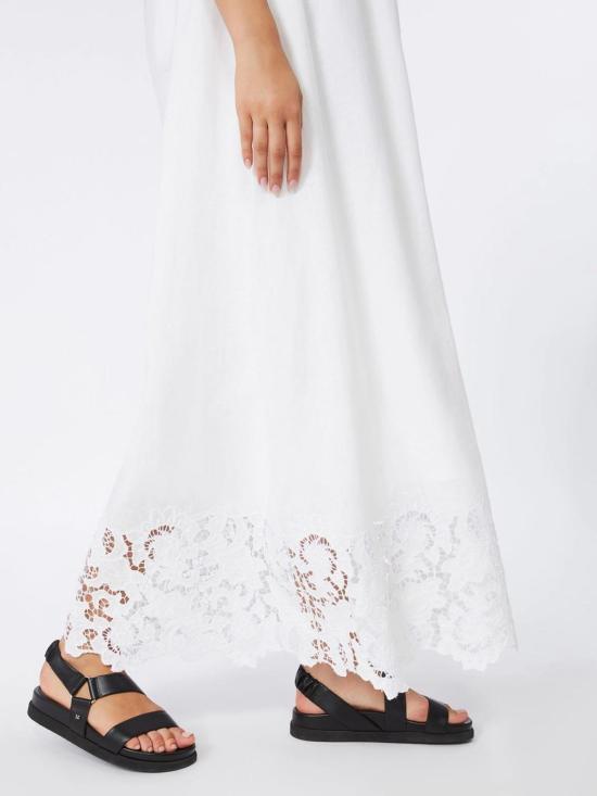 26SS 막스마라 스튜디오 롱 원피스 2616221012600000 White - MAX MARA STUDIO