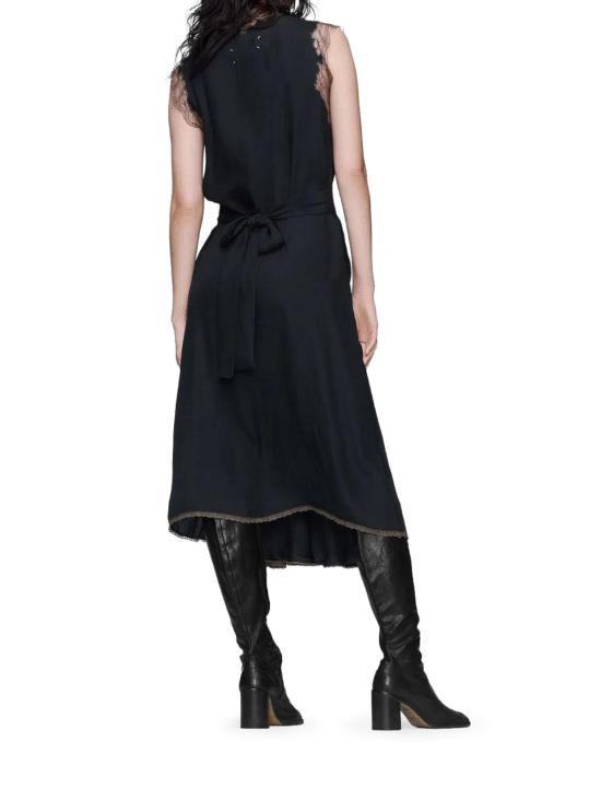 26SS 마르지엘라 미디 스커트 S51DD0058M35798900 Black - MAISON MARGIELA