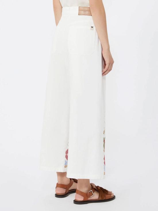 26SS 위켄드막스마라 팔라초 팬츠 2615131012600000 White - WEEKEND MAX MARA