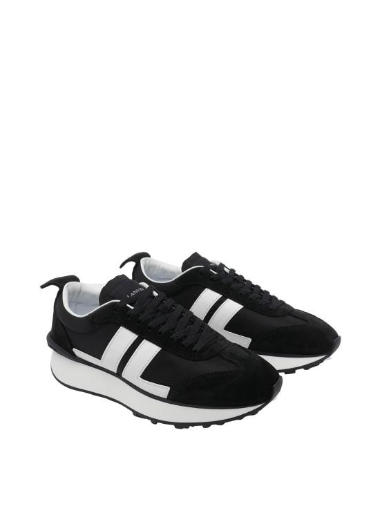 26SS 랑방 스니커즈 SKBUMPNYLO1000 Black - LANVIN