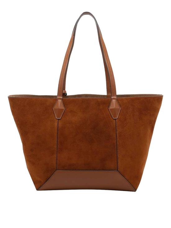 26FW 지미추 토트백 DIAMONDTOTEMSUETANGOLD Brown - JIMMY CHOO