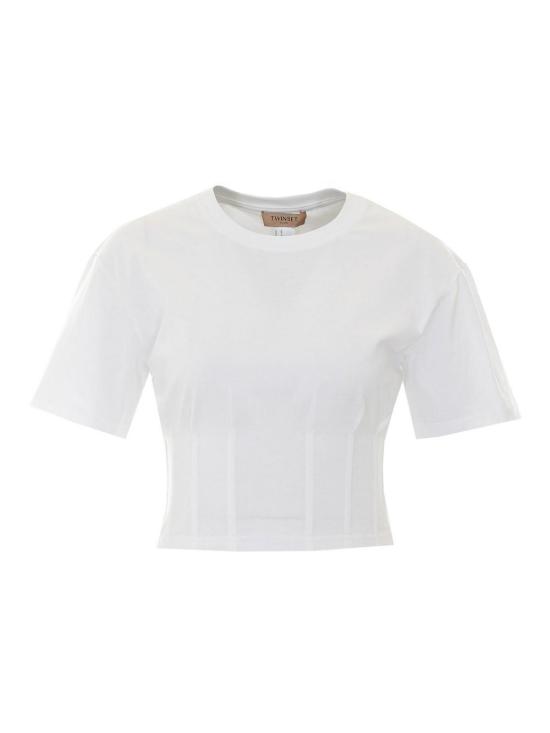 26SS 트윈셋 반팔 티셔츠 261TT244000001 WHITE