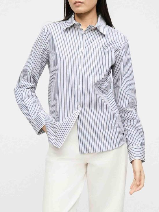 26SS 위켄드막스마라 바하마스 클래식 코튼 셔츠 2615111051600050 BLUE - WEEKEND MAX MARA