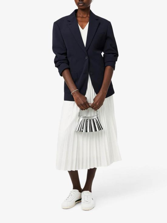 26SS 라코스테 롱 원피스 EF243270V White - LACOSTE