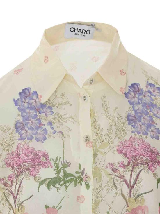 26SS 차로루이즈 블라우스 266200CREAMBOTANIC White - CHARORUIZ