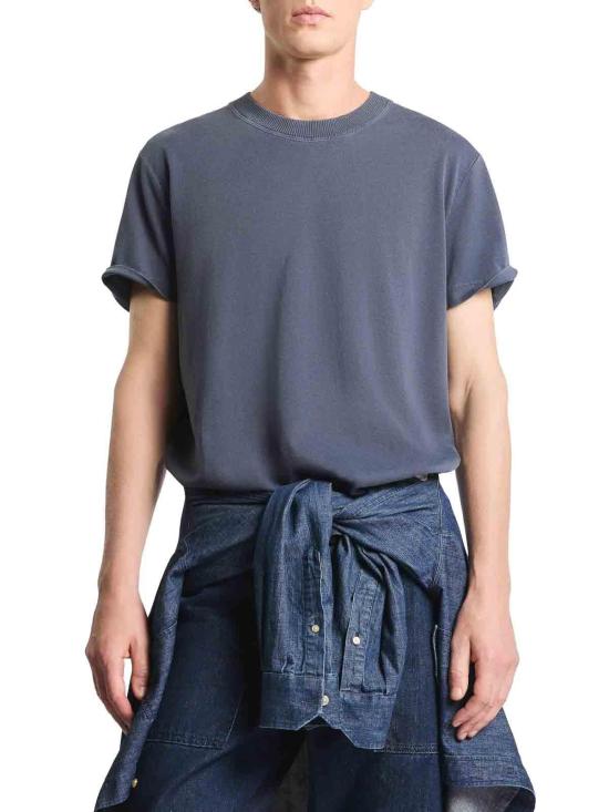 26SS 페이 반팔 티셔츠 MPMB352119TZGDU807 DARK BLUE - FAY
