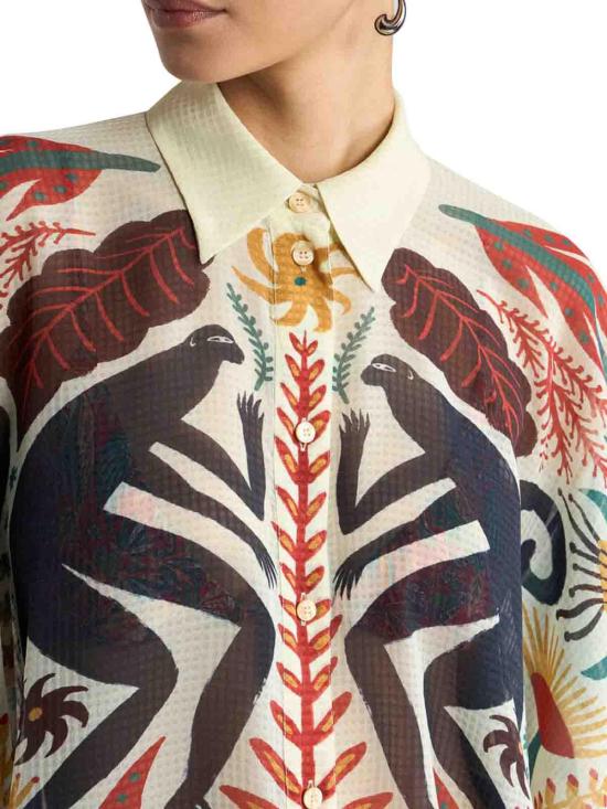 26FW 에트로 셔츠 WRIA0115AK186X0840 ORANGE - ETRO
