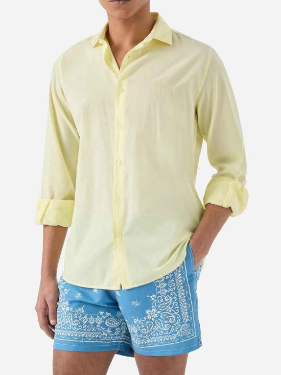 26SS 세인트바쓰 셔츠 LCM000100024L YELLOW - MC2 SAINT BARTH