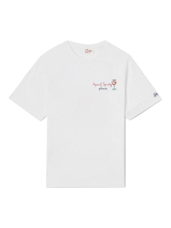 26SS 세인트바쓰 반팔 티셔츠 POT000101997L White