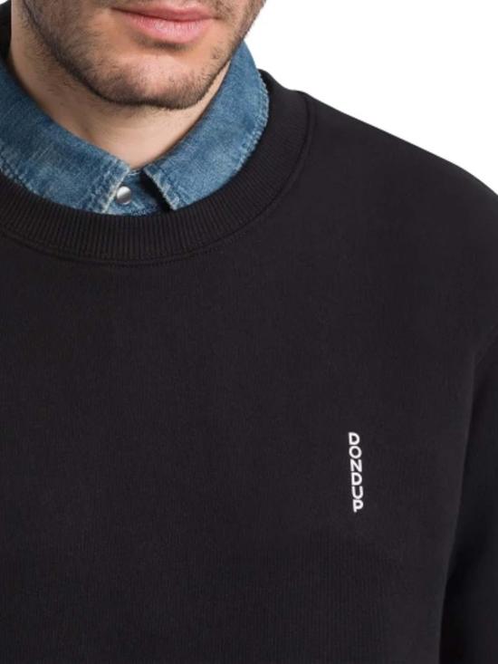 26SS 돈답 긴팔 티셔츠 UF641KF0196UML9999 Black - DONDUP