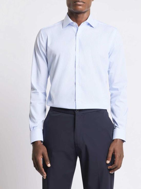 26SS 페이 셔츠 NCMA1522670ZCHU606 BLUE - FAY