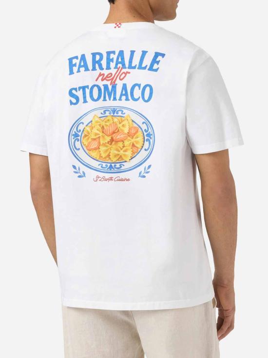 26SS 세인트바쓰 반팔 티셔츠 PRL000202006L White - MC2 SAINT BARTH