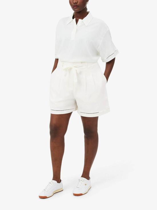 26SS 라코스테 숏팬츠 FF102670V WHITE - LACOSTE