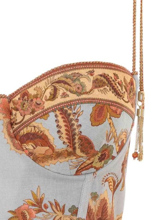 26FW 짐머만 미디 원피스 8635DSS261BLJB Multicolour - ZIMMERMANN