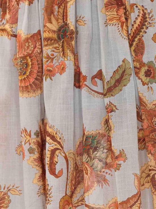 26FW 짐머만 미디 원피스 8635DSS261BLJB Multicolour - ZIMMERMANN
