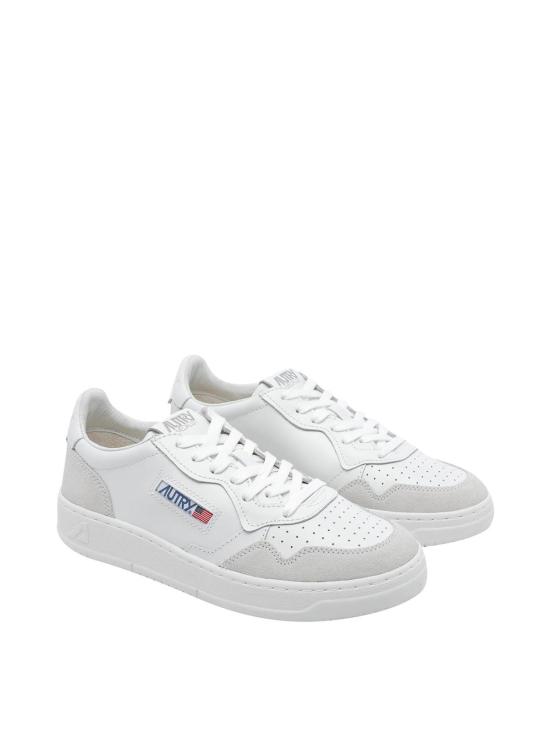 26FW 오트리 메달리스트 로우 스니커즈 AULMLS30 White - AUTRY