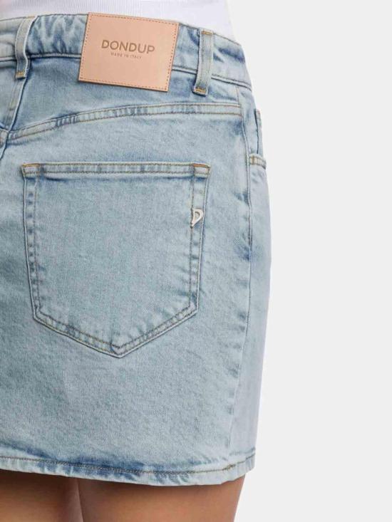 26SS 돈답 숏 스커트 G628DSK297DJ30800 Blue - DONDUP