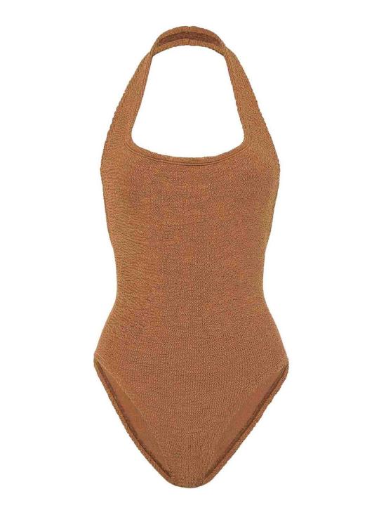 26FW 훈자 지 원피스 SSANDYCRMETALLIC Brown