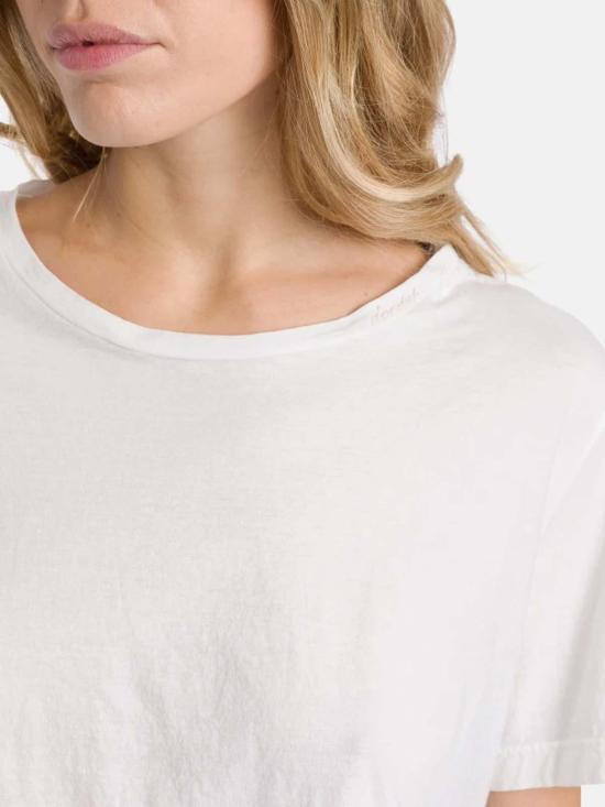 26SS 돈답 반팔 티셔츠 DS078JF0254DMN0000 WHITE - DONDUP