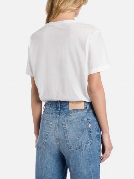 26SS 돈답 반팔 티셔츠 DS078JF0254DMN0000 WHITE - DONDUP